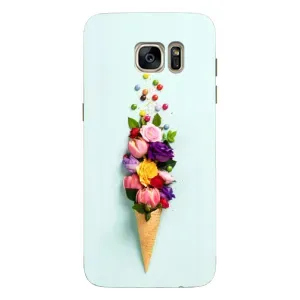 Чохли з тематикою "КВІТИ" на Samsung Galaxy S7 Еdge / G935 (Квітка-морозиво)