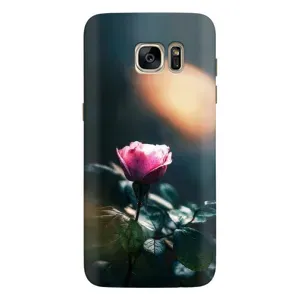 Чохли з принтом Троянд для Samsung Galaxy S7 Еdge / G935 (Квітка нічна)