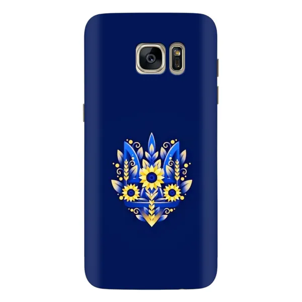 Чехол с рисунком «Цветущий Герб» для Samsung Galaxy S7 Edge (G935) Чехол с рисунком «Цветущий Герб» для Samsung Galaxy S7 Edge (G935)
