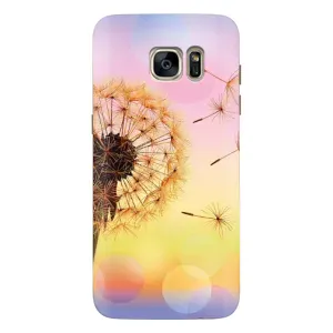 Силіконовий Чохол з кульбабками на Samsung Galaxy S7 Еdge / G935 (Квітка-кульбаба)