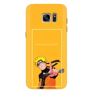 Чехлы с принтом Наруто на Samsung Galaxy S7 Еdge / G935 (Даттебаё)