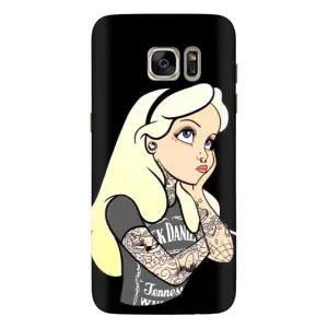 Чохол Стильні дівчата на Samsung Galaxy S7 Еdge / G935 (Дівчина образилася)