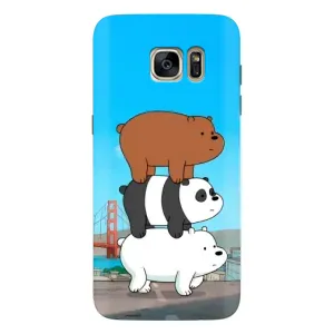 Чохли з Пандами на Samsung Galaxy S7 Еdge / G935 (Друзі)