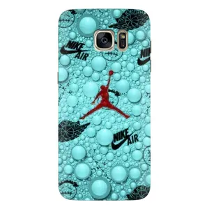 Силиконовый Чехол Nike Air Jordan на Гелекси С7 Едж (Джордан Найк)