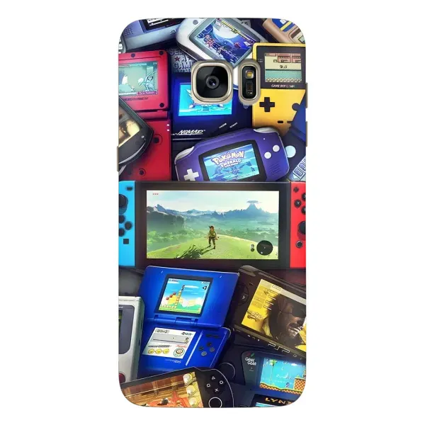 Чехол с рисунком «Джойстики» для Samsung Galaxy S7 Edge (G935) Чехол с рисунком «Джойстики» для Samsung Galaxy S7 Edge (G935)