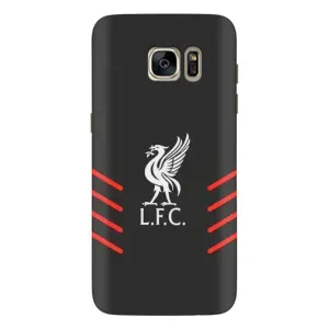 Силиконовые Чехлы принт Футбол на Samsung Galaxy S7 Еdge / G935 (Эмблема Liverpool)