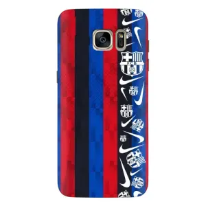 Чехол для Samsung Galaxy S7 Еdge / G935 (Барселона) (Фанат Барсы)