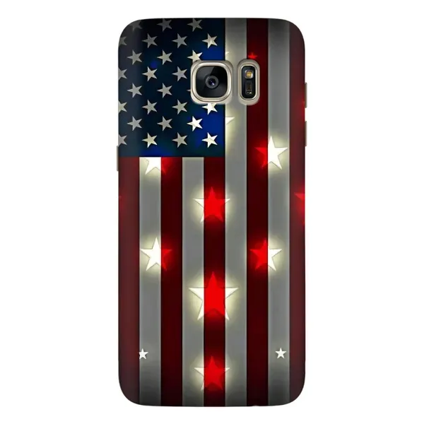 Чехол с рисунком «Флаг США 2» для Samsung Galaxy S7 Edge (G935) Чехол с рисунком «Флаг США 2» для Samsung Galaxy S7 Edge (G935)