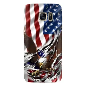 Чехол Флаг USA для Samsung Galaxy S7 Еdge / G935 (Флаг USA)