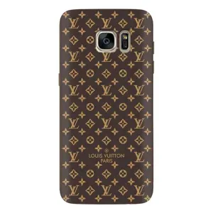 Чехол Стиль Louis Vuitton на Samsung Galaxy S7 Еdge / G935 (Фон Луи Виттон)