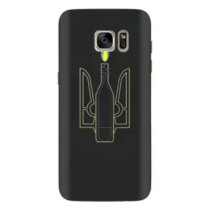 Чехол с картинкой (Патриотический ГЕРБ) на Samsung Galaxy S7 Еdge / G935 (Герб - Молотова)