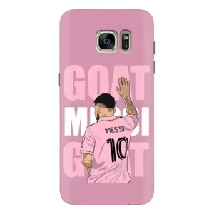 Чехлы Лео Месси в Майами на Samsung Galaxy S7 Еdge / G935 (GOAT MESSI)