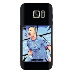 Чехлы с принтом для Samsung Galaxy S7 Еdge / G935 Футболист (гол Эрлинг Холланд)