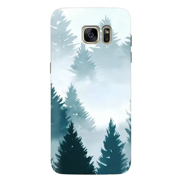 Чехол с рисунком «Горный лес» для Samsung Galaxy S7 Edge (G935) Чехол с рисунком «Горный лес» для Samsung Galaxy S7 Edge (G935)