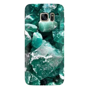 Чохол (Дорого-богато) на Samsung Galaxy S7 Еdge / G935 (Смарагд)