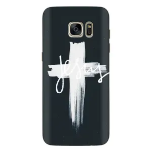 Чехлы для Гелекси С7 Едж (Крест Иисуса) (Jesus)