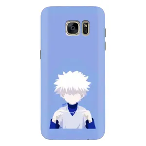 Чехол с персонажами АНИМЕ на Samsung Galaxy S7 Еdge / G935 (Киллуа Золдик)
