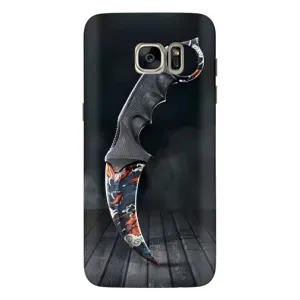 Чехол КИБЕРСПОРТ для Samsung Galaxy S7 Еdge / G935 (Кинжал КС ГО)