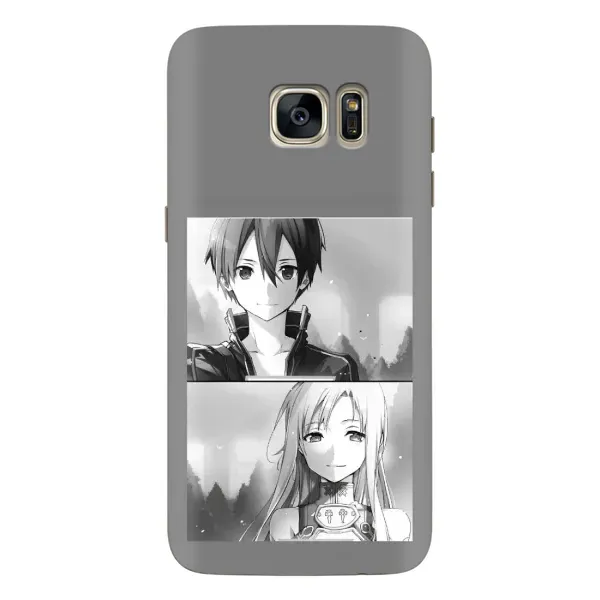 Чехол с рисунком «Кирито-Асуна» для Samsung Galaxy S7 Edge (G935) Чехол с рисунком «Кирито-Асуна» для Samsung Galaxy S7 Edge (G935)