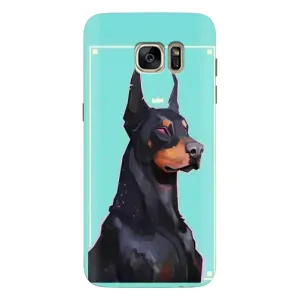Чохол ДОБЕРМАН для Samsung Galaxy S7 Еdge / G935 (Король доберман)