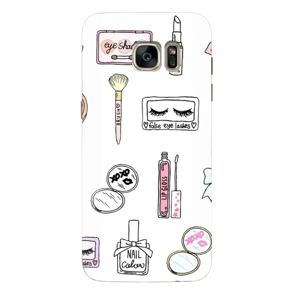 Чехол с рисунком «Косметика» для Samsung Galaxy S7 Edge (G935) Чехол с рисунком «Косметика» для Samsung Galaxy S7 Edge (G935)