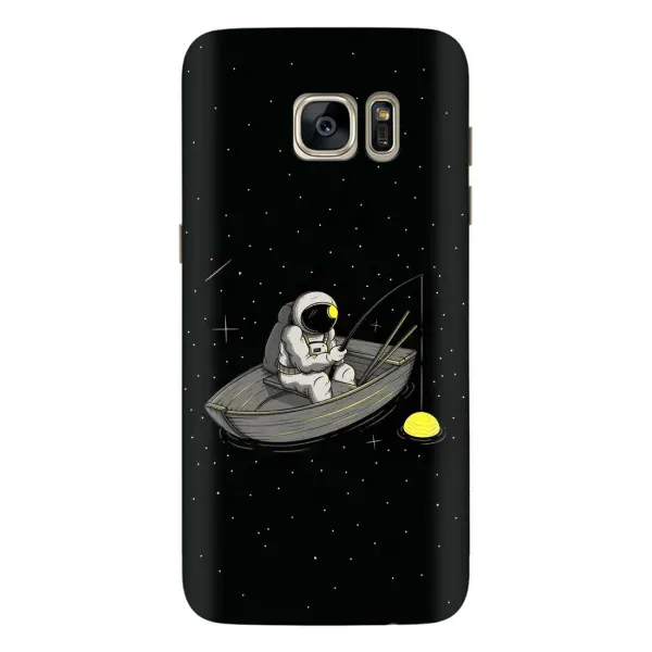 Чехол с рисунком «Космонавт на рыбалке» для Samsung Galaxy S7 Edge (G935) Чехол с рисунком «Космонавт на рыбалке» для Samsung Galaxy S7 Edge (G935)