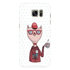 Чохол на тематику: Коти для Samsung Galaxy S7 Edge (G935) (Кіт аристократ)