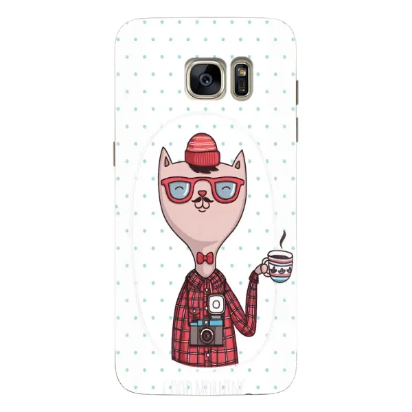 Чехол с рисунком «Кот аристократ» для Samsung Galaxy S7 Edge (G935) Чехол с рисунком «Кот аристократ» для Samsung Galaxy S7 Edge (G935)