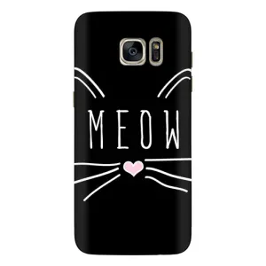 Бампер з зображенням Котиків для Гелексі С7 Едж (КОТИК MEOW)