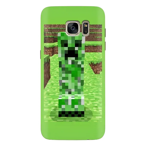 Чехол с рисунком «Крипер 2» для Samsung Galaxy S7 Edge (G935) Чехол с рисунком «Крипер 2» для Samsung Galaxy S7 Edge (G935)