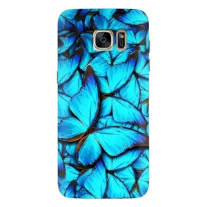 Силіконовий бампер з картинкою звірів для Samsung Galaxy S7 Еdge / G935 (Крила метеликів)