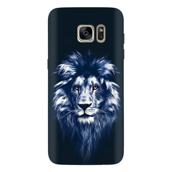 Чехол с рисунком «Лев - синий» для Samsung Galaxy S7 Edge (G935) Чехол с рисунком «Лев - синий» для Samsung Galaxy S7 Edge (G935)