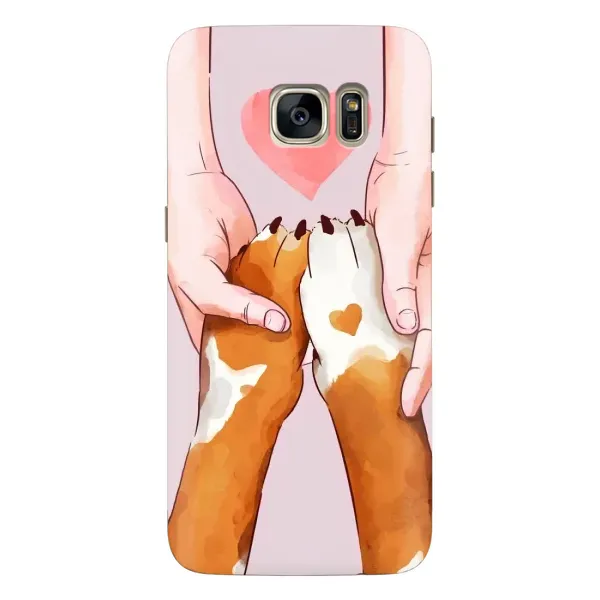 Чехол с рисунком «Любовь к собакам» для Samsung Galaxy S7 Edge (G935) Чехол с рисунком «Любовь к собакам» для Samsung Galaxy S7 Edge (G935)