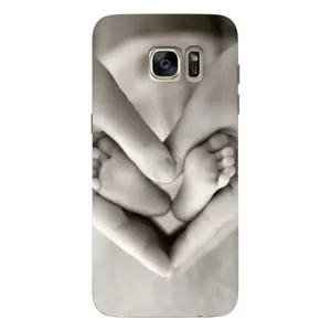 Чехлы для МАМЫ на Samsung Galaxy S7 Еdge / G935 (Любящие руки)