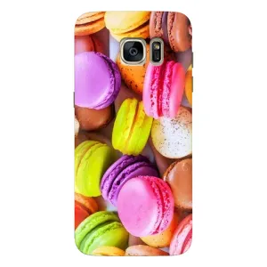 Чехол с изображением вкусной еды для Samsung Galaxy S7 Еdge / G935 (Макаруны)