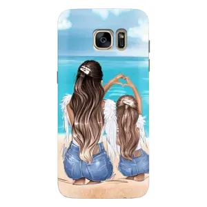 Чехлы для МАМЫ на Samsung Galaxy S7 Еdge / G935 (Мама и дочь)