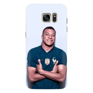 Чехол (TPU) с Футболистом на Samsung Galaxy S7 Еdge / G935 (Мбаппешичка)