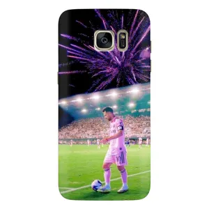 Чехлы Лео Месси в Майами на Samsung Galaxy S7 Еdge / G935 (Месси в Майами)