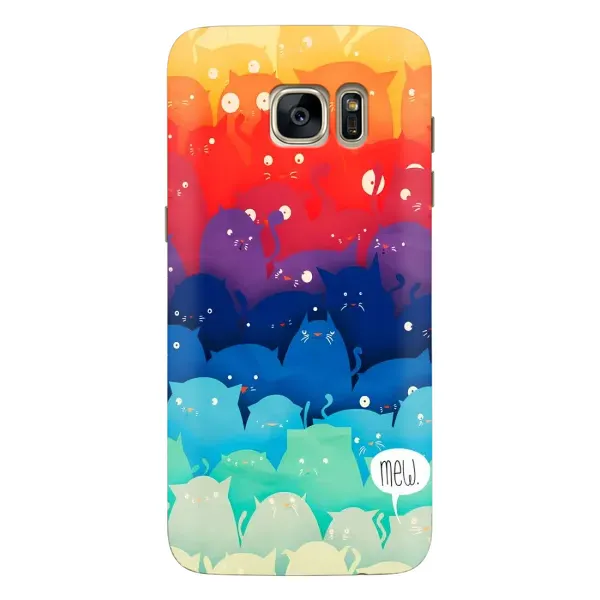 Чехол с рисунком «Mew» для Samsung Galaxy S7 Edge (G935) Чехол с рисунком «Mew» для Samsung Galaxy S7 Edge (G935)
