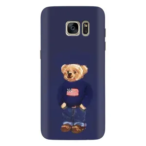 Чехлы Мишка Тедди для Гелекси С7 Едж (Мишка USA)