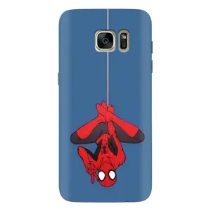 Чохол Супергерой Людина Павук на Samsung Galaxy S7 Еdge / G935 (На павутині)