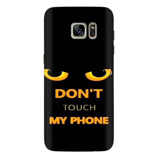 Чехол с рисунком «Не трогай мой телефон» для Samsung Galaxy S7 Edge (G935) Чехол с рисунком «Не трогай мой телефон» для Samsung Galaxy S7 Edge (G935)