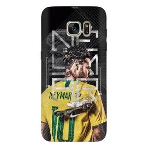 Силиконовый Чехол Samsung Galaxy S7 Еdge / G935 (Neymar 10)