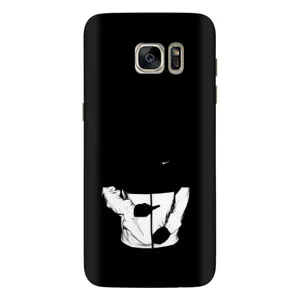 Силиконовый Чехол на Samsung Galaxy S7 Еdge / G935 с картинкой Nike (Nike стиль)
