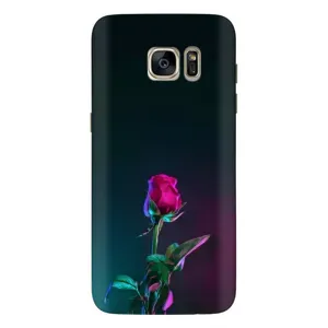 Чохли з принтом Троянд для Samsung Galaxy S7 Еdge / G935 (Нічна троянда)