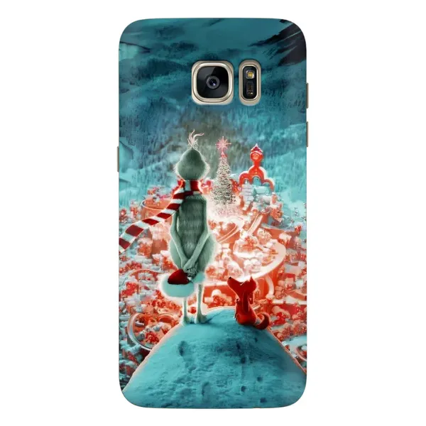 Чехол с рисунком «Новогодний Гринч» для Samsung Galaxy S7 Edge (G935) Чехол с рисунком «Новогодний Гринч» для Samsung Galaxy S7 Edge (G935)