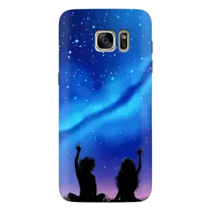 Силіконові Чохли Коханій людині для Samsung Galaxy S7 Еdge / G935 (Парочка)