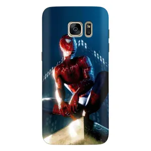 Чохол Супергерой Людина Павук на Samsung Galaxy S7 Еdge / G935 (Павук на домі)