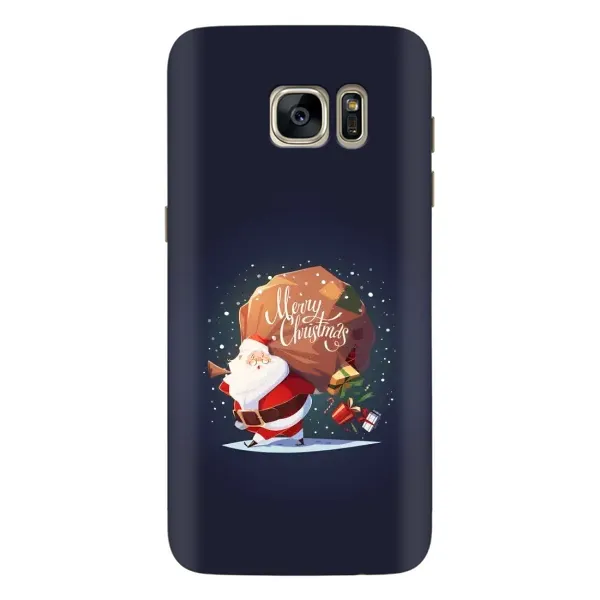 Чехол с рисунком «Подарки от Санты» для Samsung Galaxy S7 Edge (G935) Чехол с рисунком «Подарки от Санты» для Samsung Galaxy S7 Edge (G935)
