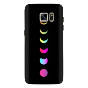 Чохол (ТПУ) з планетами на Samsung Galaxy S7 Еdge / G935 (Повнолуння)